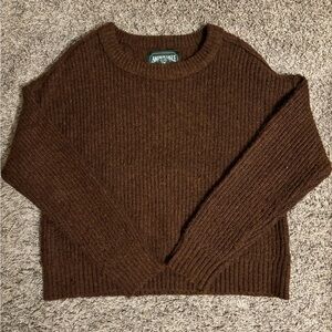 American eagle crew neck knit sweater